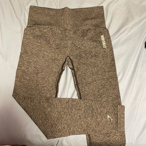 Gymshark Adapt Marl Seamless Leggings - Black